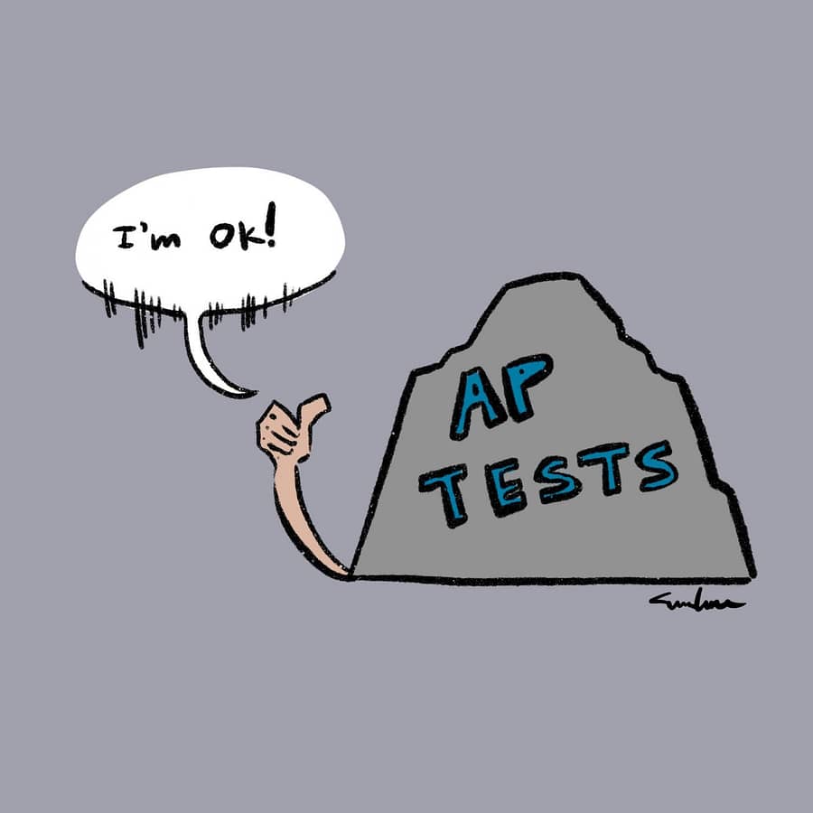 It is that time of year where students are bombarded with AP testing stress.